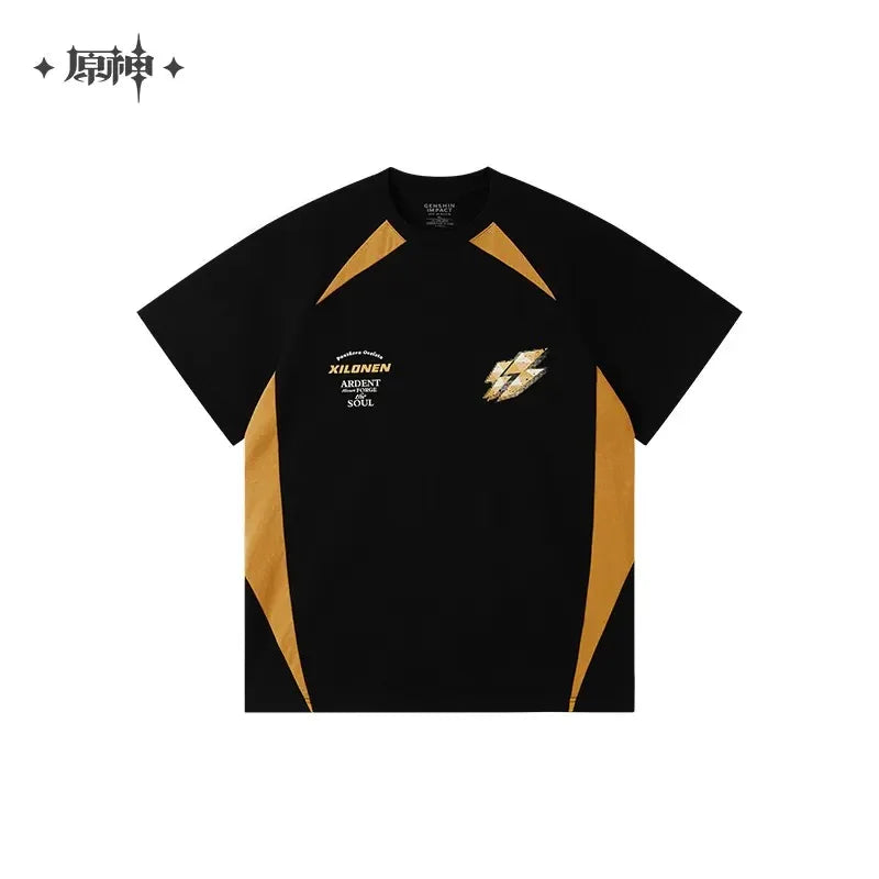 Flames and Foothills Series Impression T-shirt Xilonen Genshin Impact XXXL ACG Go Anime www.acg-go.com Apparel, T-shirt, Xilonen