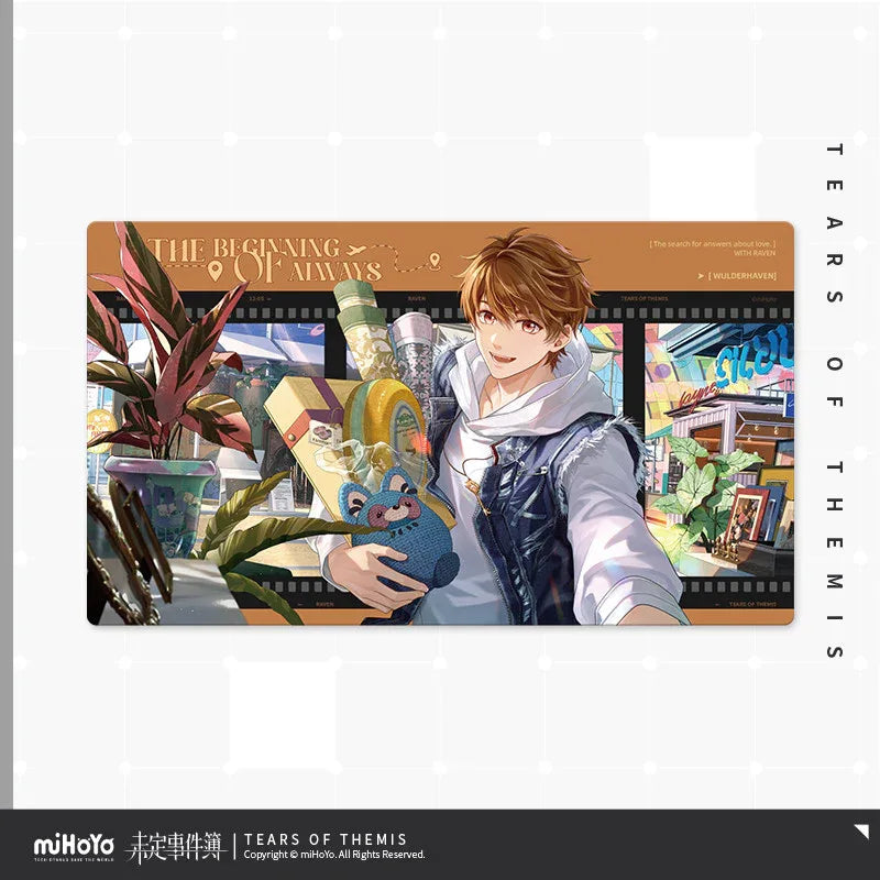 Tears of Themis The Beginning of Always Series PU Mouse Pad Luke Pearce ACG Go Anime www.acg-go.com Artem Wing, Luke Pearce, Marius von Hagen, Mouse Pad, Office Supply, Tears of Themis, Vyn Richter