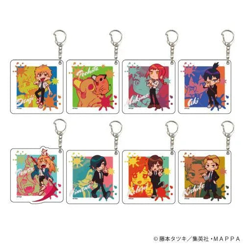 02 / Blind (Mini Character Illustration) Acrylic Keychain Mystery Box (8 Types) Chainsaw Man Random One ACG Go Anime www.acg-go.com JP Pre-Order, Pendant & Keychain