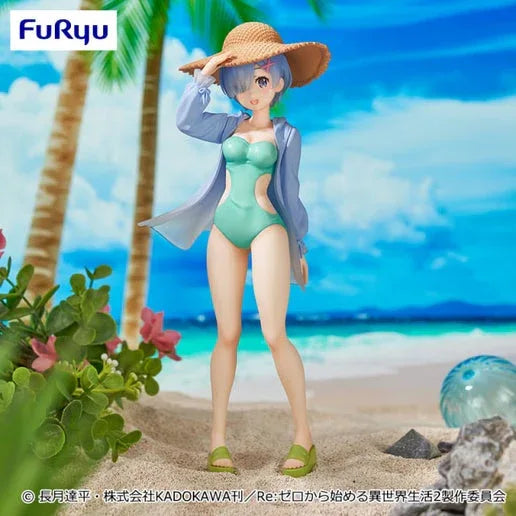 Furyu REM Summer Vacation Figure Re: ZERO Starting Life in Another World Rem ACG Go Anime www.acg-go.com Figure, Rem