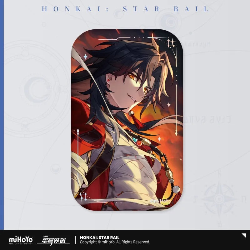 Honkai: Star Rail Light Cone Series Rectangular Tinplate Badge 4.0