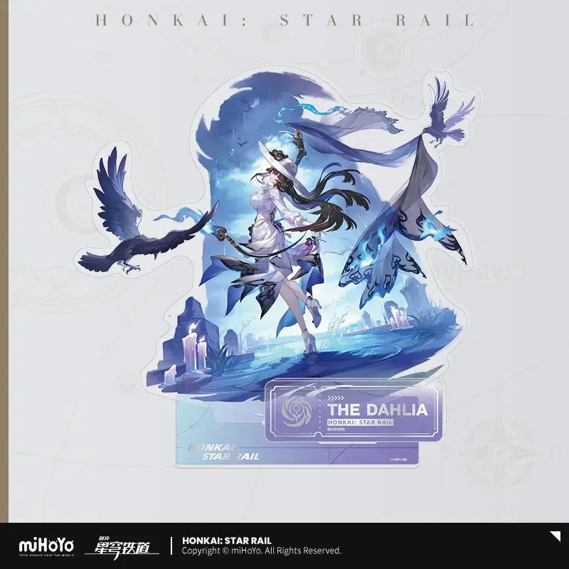 Honkai: Star Rail The Nihility Character Warp Artwork Acrylic Stand