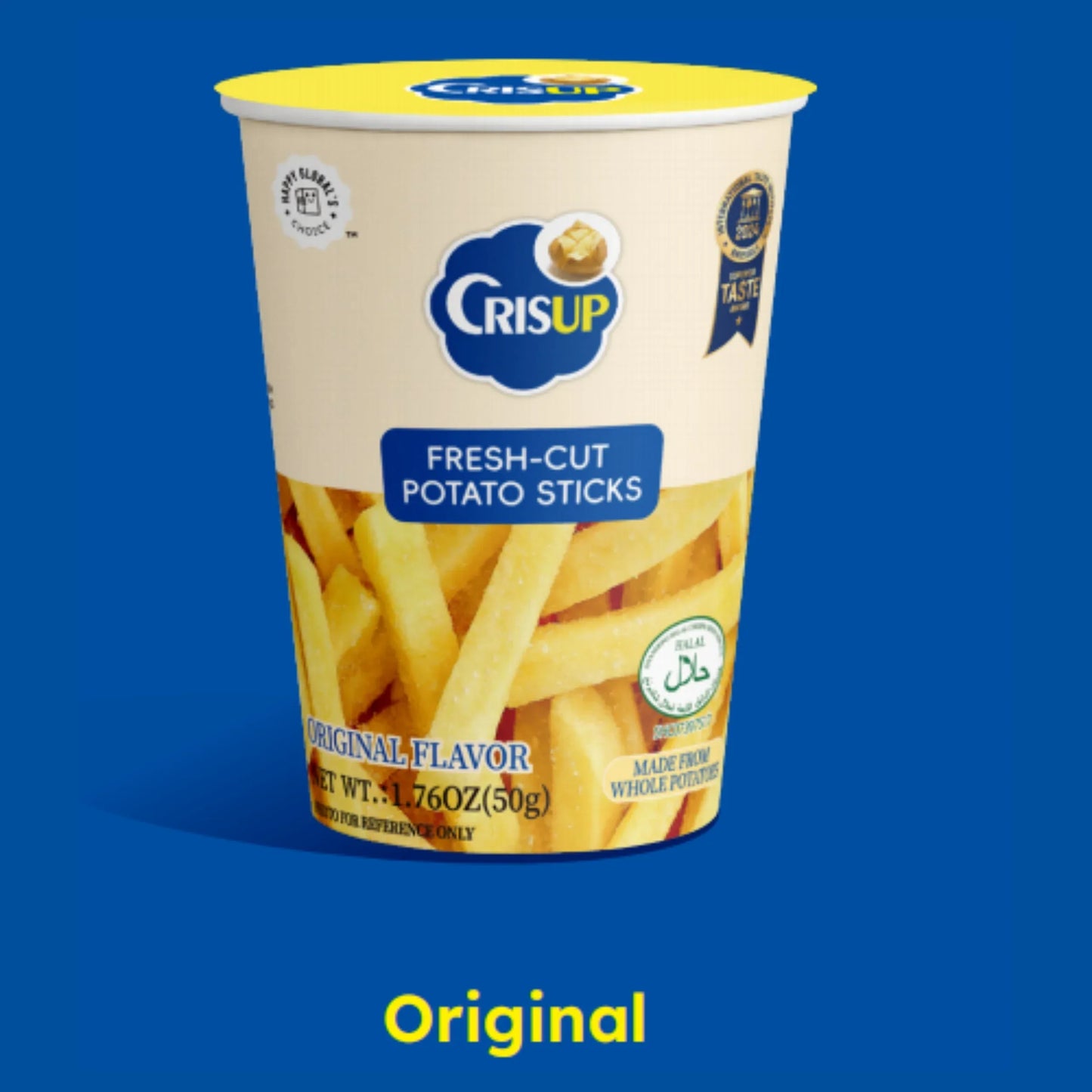 Fresh Cut Potato Sticks Cups (6 Flavors) Crisup Original ACG Go Anime www.acg-go.com Food & Drink