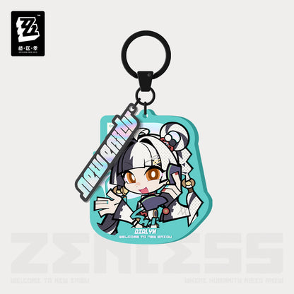 Zenless Zone Zero New Eridu Series Krampus Chibi Acrylic Keychain
