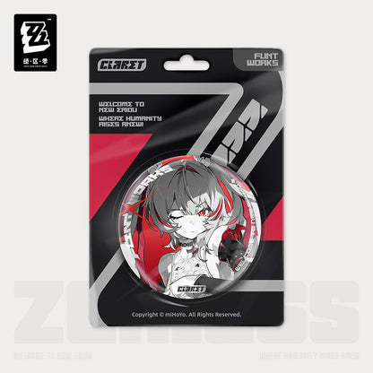 Zenless Zone Zero Mindscape Cinema Series Flint Workshop Reflective Badge