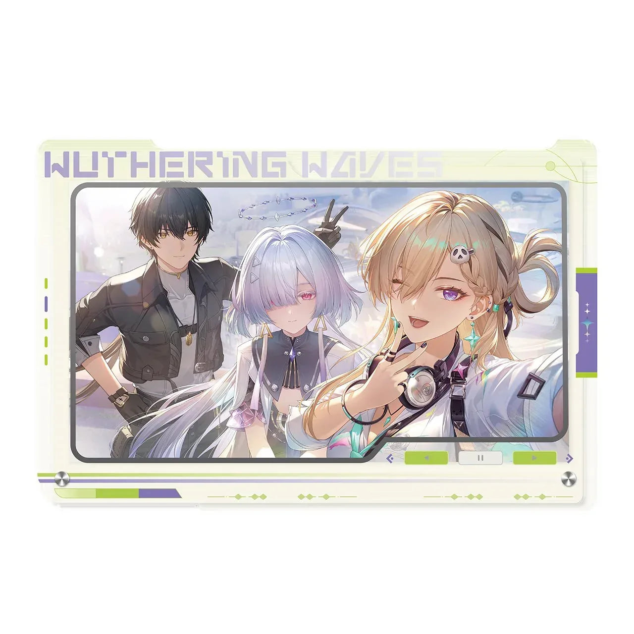 Wuthering Waves Resonator Theme Commemorative Photo Frame Set (Rover, Lynae, Mornye) Male Rover ACG Go Anime www.acg-go.com Art Decor, Lynae, Mornye, Rover, Wuthering Waves