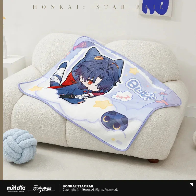 Honkai: Star Rail Boys Dormitory Chibi Household Series Blanket