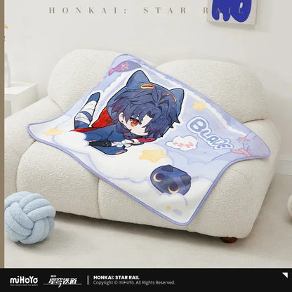 Honkai: Star Rail Boys Dormitory Chibi Household Series Blanket
