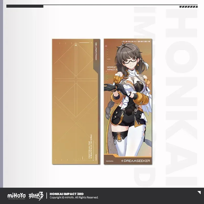 Honkai Impact 3rd Portrait Series Laser Ticket Vol.2 Dream Seeker ACG Go Anime www.acg-go.com Coralie, Dream Seeker, Helia, Honkai Impact 3rd, Lantern, Senadina, Songque, Thelema, Ticket
