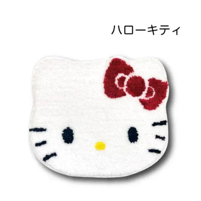 Sanrio D-Cut Plush Rug Hello Kitty ACG Go Anime www.acg-go.com Cinnamoroll, Hello Kitty, Kuromi, My Melody, Sanrio