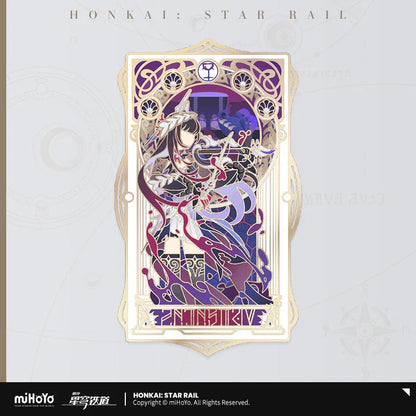 Honkai: Star Rail As I Wrote Series Metal Bookmark