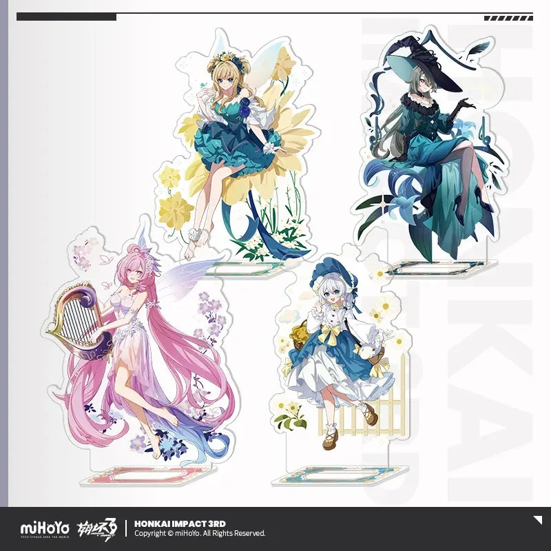 Fanglin Mengyao Series Acrylic Stand Honkai Impact 3rd Bronya ACG Go Anime www.acg-go.com Bronya, Durandal, Kiana, Raiden Mei, Stand