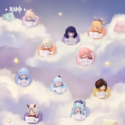 Genshin Impact Cloud Pillow Reverie Series Chibi Refrigerator Magnet Mystery Box