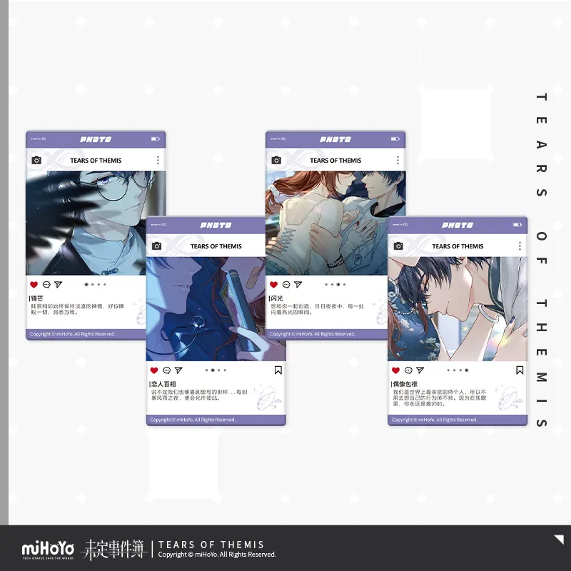 Collection Series Freeze Frame CG Acrylic Phase Card Vol.6 Tears of Themis