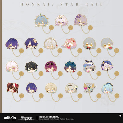 Pom-Pom Exhibition Series Metal Badge