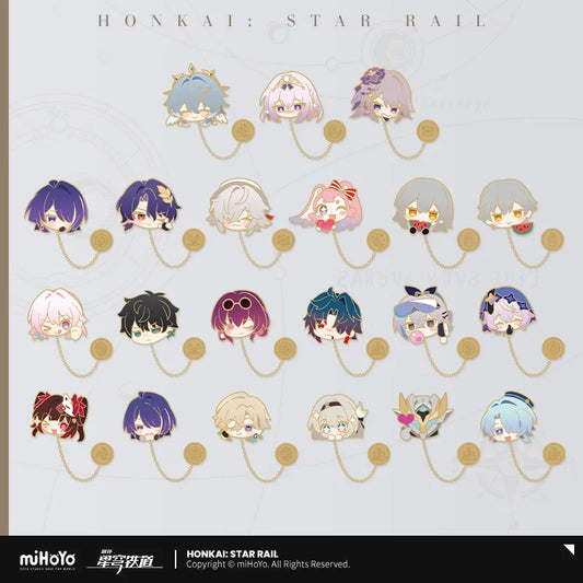 Pom-Pom Exhibition Series Metal Badge