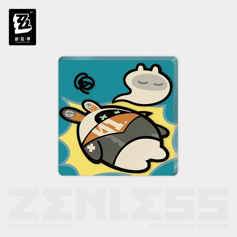 En-Nah Stroll Series Bangboo Acrylic Refrigerator Magnet