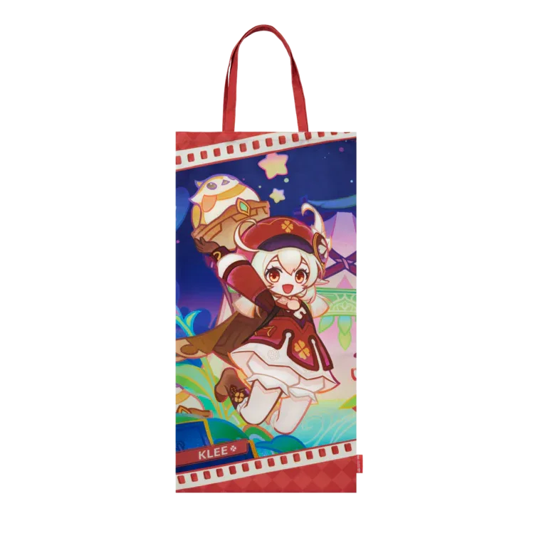 Genshin Impact x Wanda Film "Magic Screen Journey: A Date with Light and Shadow" The 92cm Standout Tote Bag Klee - D ACG Go Anime www.acg-go.com Apparel, Bag, Genshin Impact, Klee