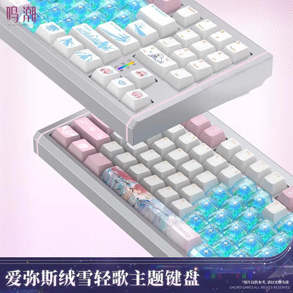 Wuthering Waves Aemeath Snow Fluff Soft Song Theme Keyboard