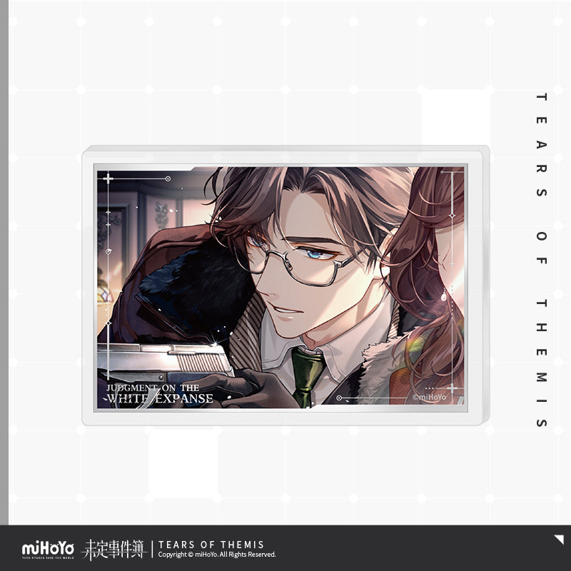 Judgment On The White Expanse Series Acrylic Badge Ornament