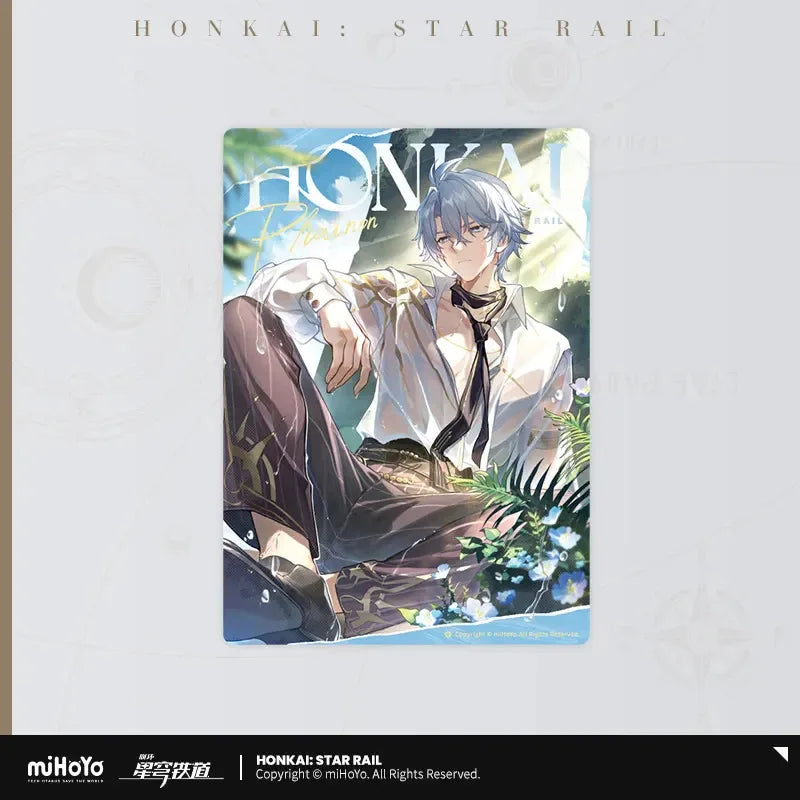 Honkai: Star Rail Phainon Cover Shooting Series Merch Collection Card ACG Go Anime www.acg-go.com Art Decor, Badge, Card, Honkai: Star Rail, Painting, Phainon