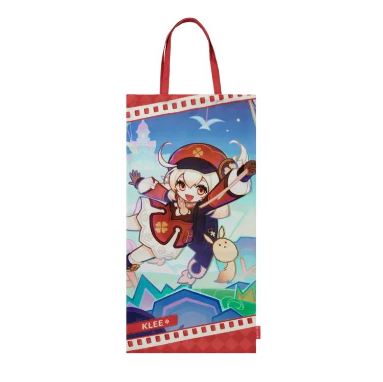 Genshin Impact x Wanda Film "Magic Screen Journey: A Date with Light and Shadow" The 92cm Standout Tote Bag Klee - B ACG Go Anime www.acg-go.com Apparel, Bag, Genshin Impact, Klee