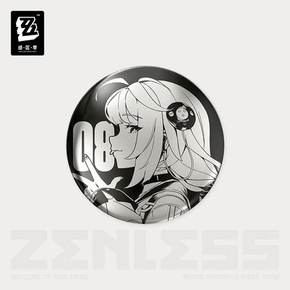 Zenless Zone Zero Time Signal Research Series Metallic Mirror Badge Vol.2