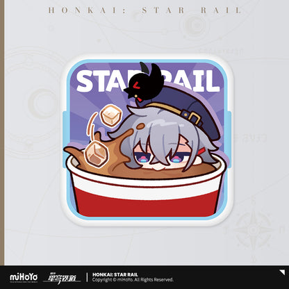 Honkai: Star Rail x KFC 2025 Series Chibi Emoji Tinplate Badge