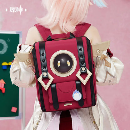 Genshin Impact Companion on a Rainy Night Linnea Backpack