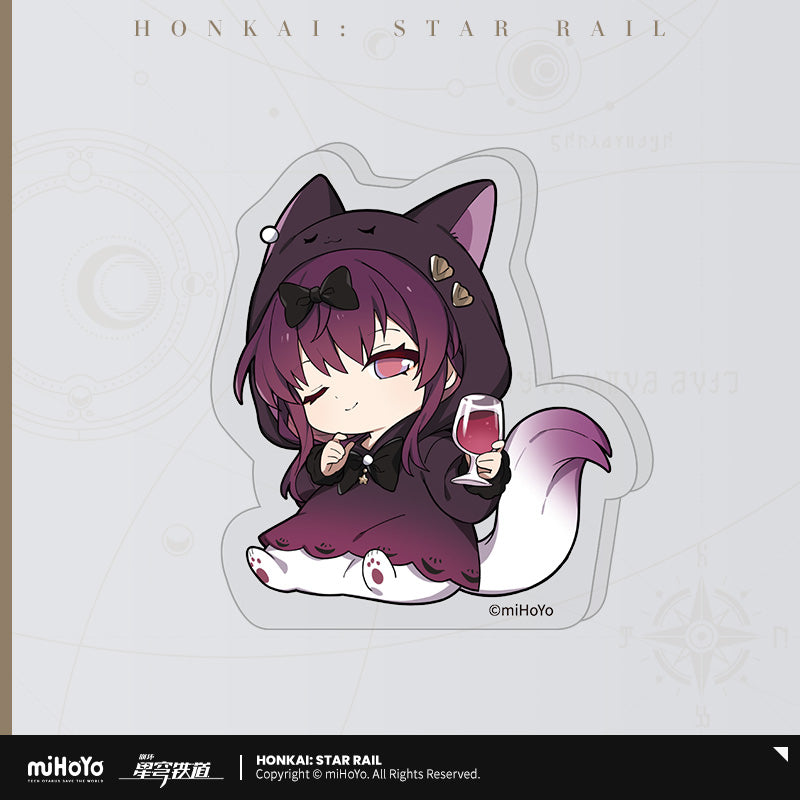 Honkai: Star Rail Girls' Dormitory Series Chibi Acrylic Mini Standee
