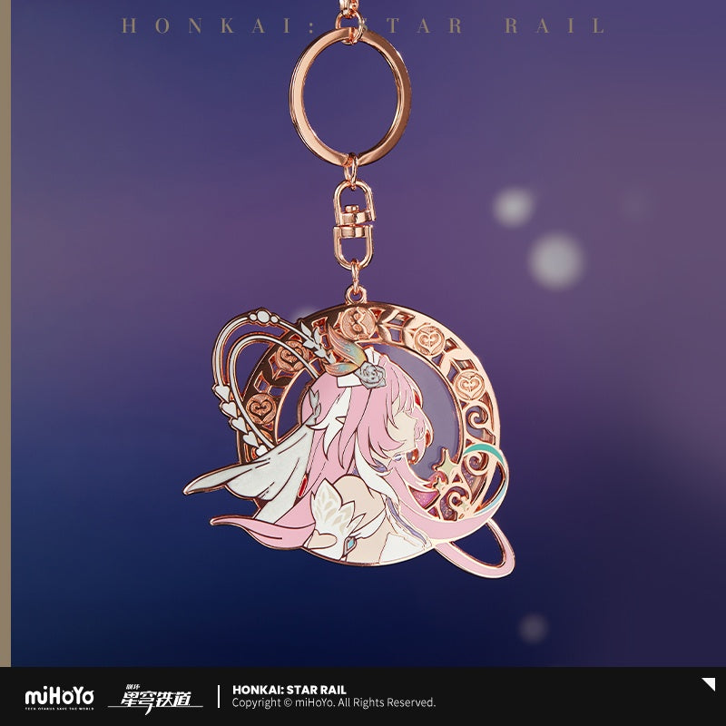 Honkai: Star Rail Cyrene Theme Impression Series Quicksand Metal Keychain