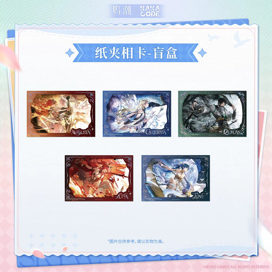 Wuthering Waves x KAKACODE Resonance Awakening Series Paper Clip Photo Card Mystery Box