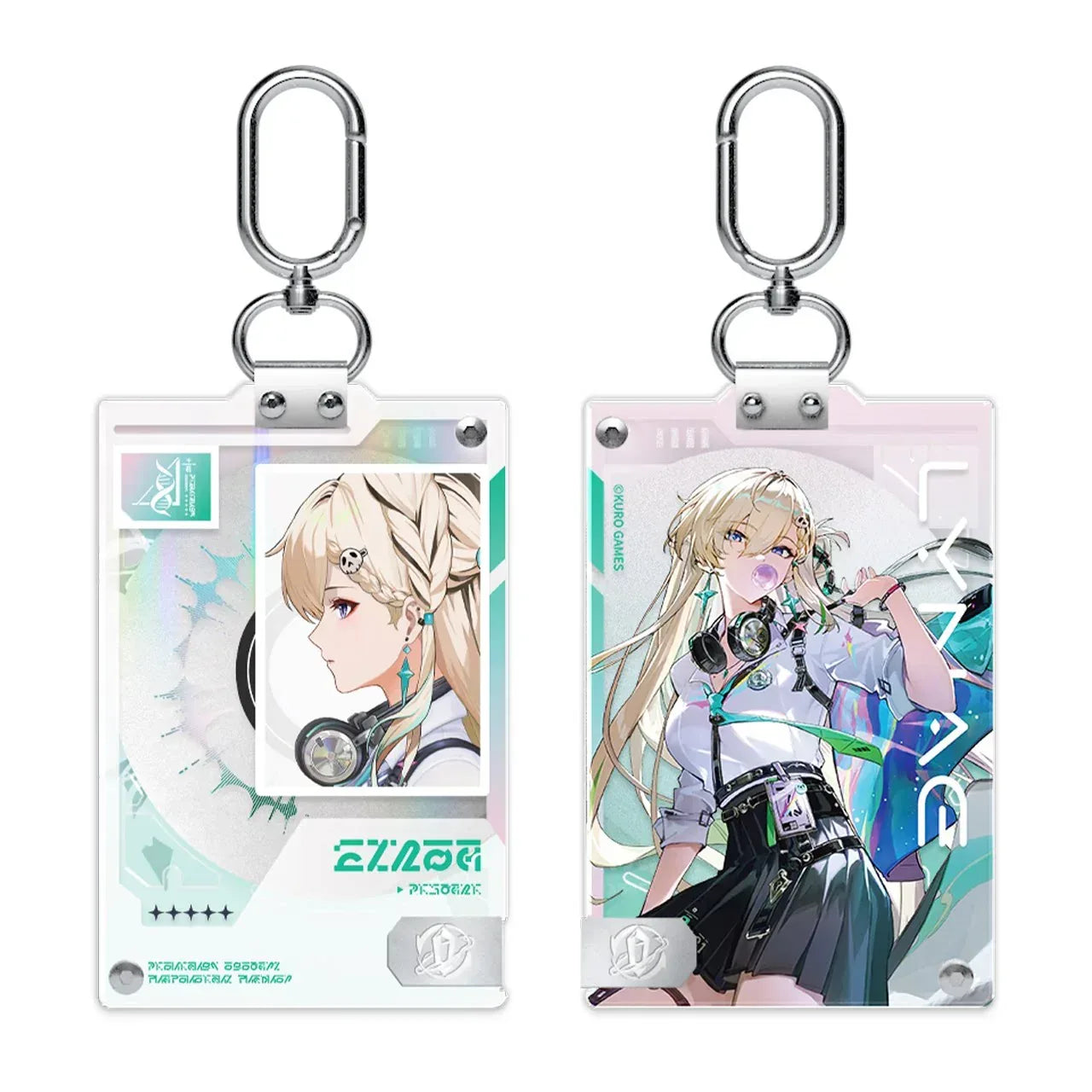Wuthering Waves School Entry Pass Series ID Keychain Lynae ACG Go Anime www.acg-go.com Chisa, Lynae, Mornye, Pendant & Keychain, Wuthering Waves