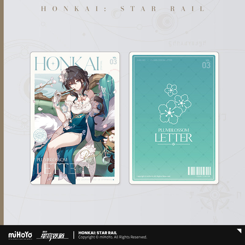 Honkai: Star Rail Ruan Mei Snow-Blossom Plum Letter Series Merchandise