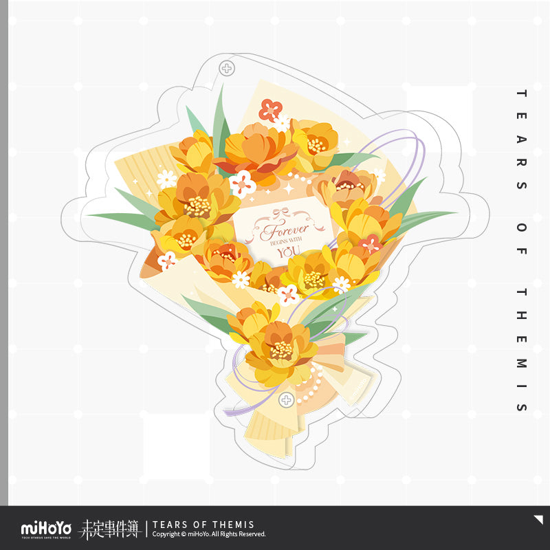 Forever Begins With You Ver. Bouquet Acrylic Photo Frame