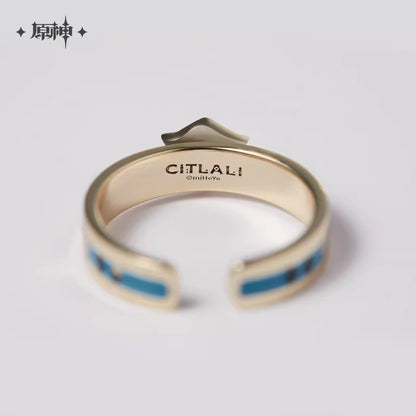 Genshin Impact Citlali Theme Impression Series Turquoise Ring