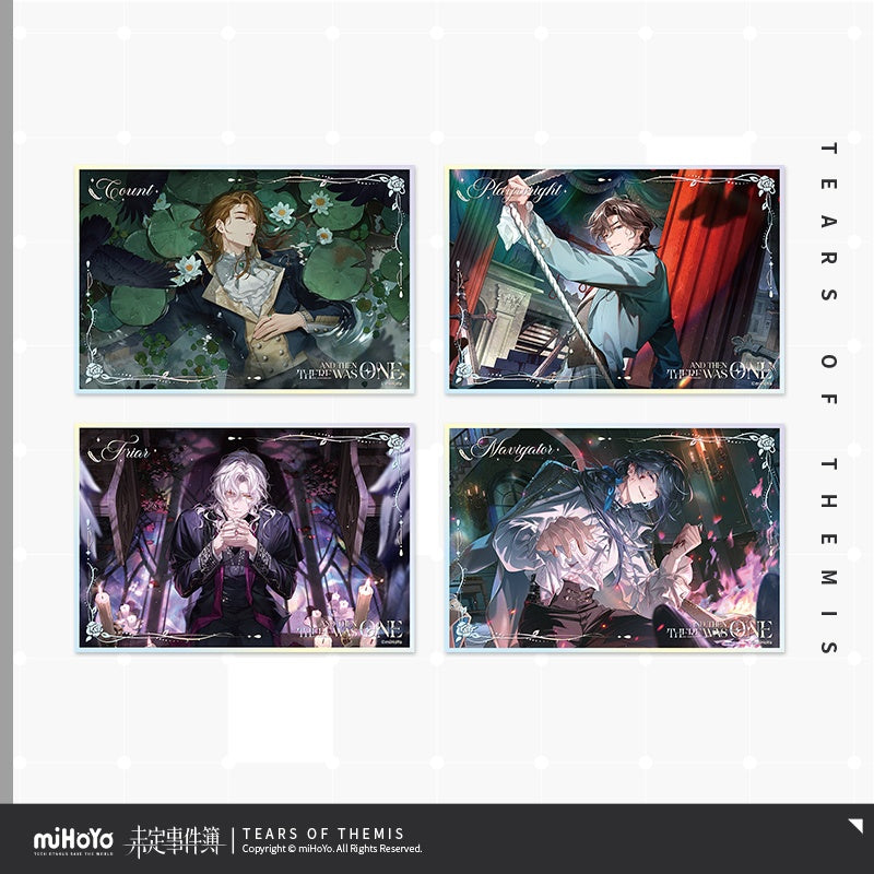 Tears of Themis Love & Wanderlust Series And Then There Was One Sereis Decoration Shikishi Cardboard