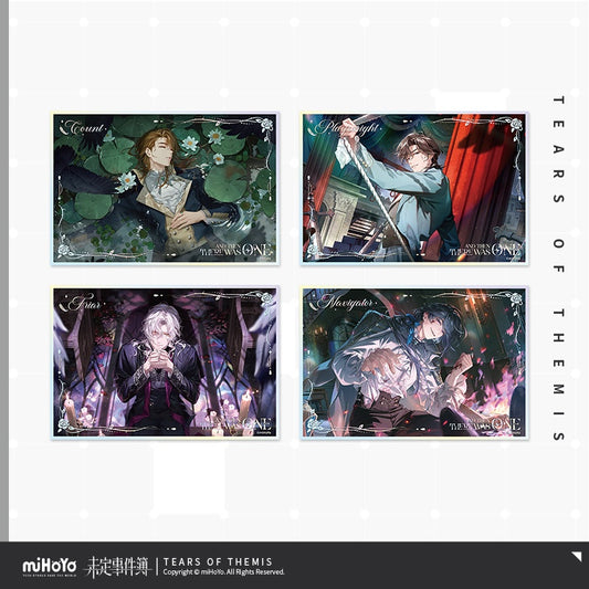 Tears of Themis Love & Wanderlust Series And Then There Was One Sereis Decoration Shikishi Cardboard