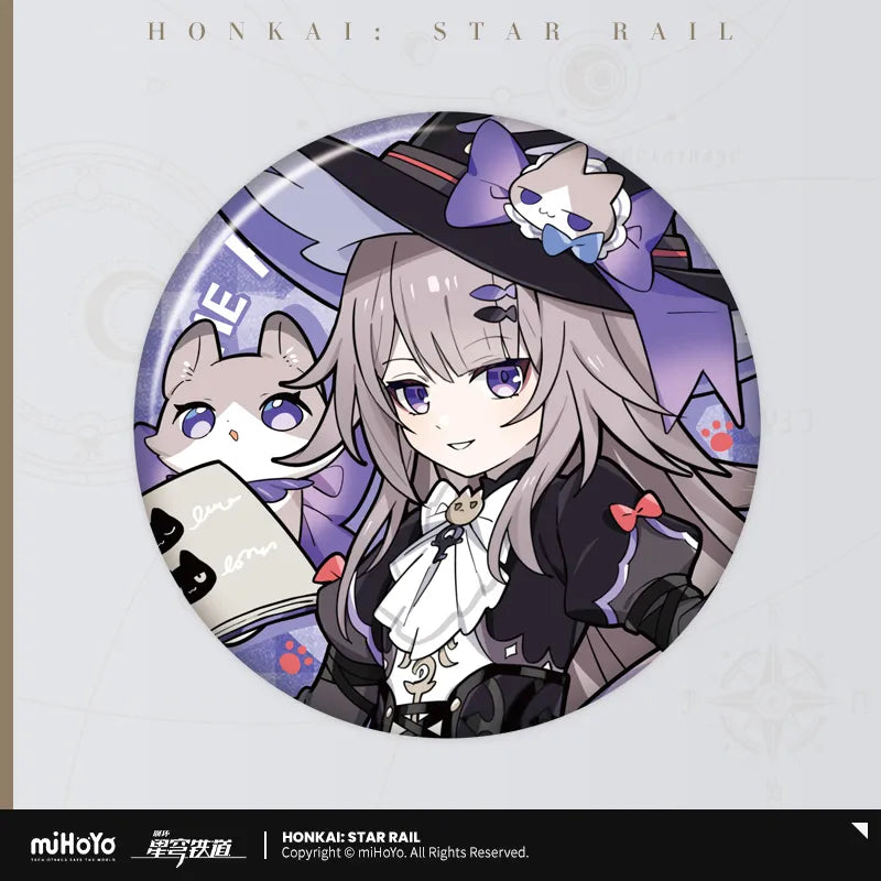 Honkai: Star Rail Little Cat Series Tinplate Badge
