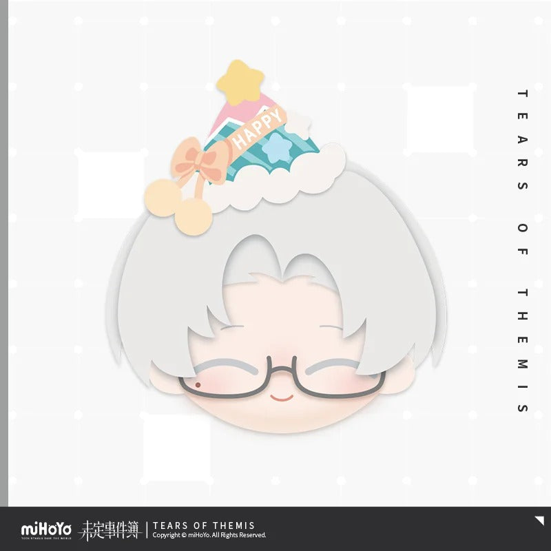 Tears of Themis Growing Older Together Series Vyn Richter Birthday Chibi 3D Plush Tinplate Badge