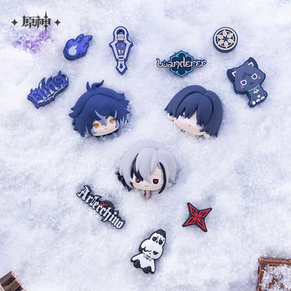 Genshin Impact Aurora Party Series DIY Soft Rubber Decoration Set