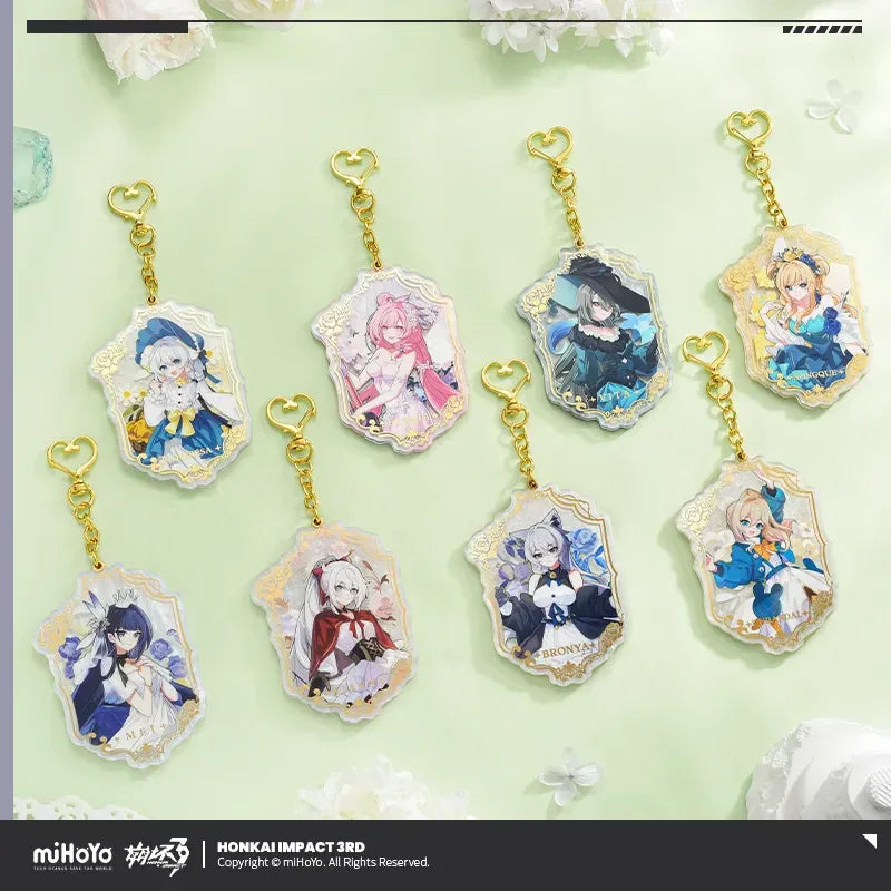 Fanglin Mengyao Series Acrylic Pendant Honkai Impact 3rd Durandal ACG Go Anime www.acg-go.com Bronya, Durandal, Kiana, Pendant & Keychain, Raiden Mei