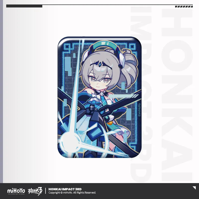 A Life of Luck Series Tinplate Badge Honkai Impact 3rd