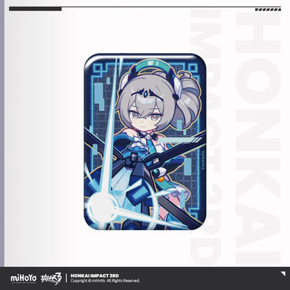 A Life of Luck Series Tinplate Badge Honkai Impact 3rd