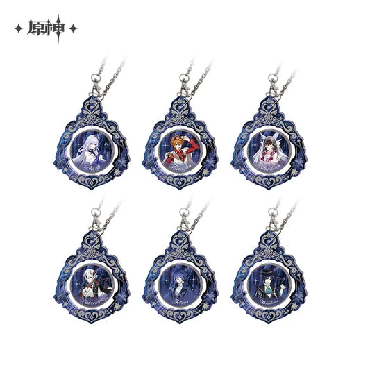 Genshin Impact FES 2026 Series Rotating Pendant Skirk ACG Go Anime www.acg-go.com Arlecchino, Columbina, Flins, Genshin Impact, Pendant & Keychain, Skirk, Tartaglia, Wanderer