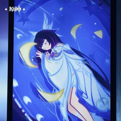 Genshin Impact Columbina Blessing of the Welkin Moon Series Acrylic Light Painting Blessing of the Welkin Moon ACG Go Anime www.acg-go.com Columbina, Electronics, Genshin Impact, Night Light, Painting