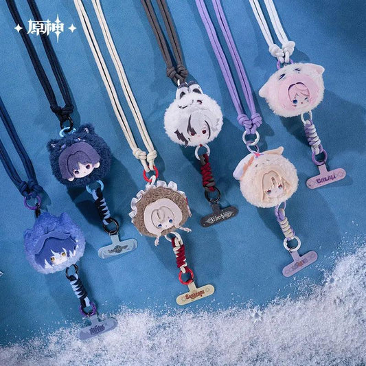 Genshin Impact Aurora Party Series Plush Phone Lanyard