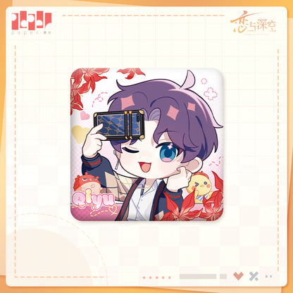 Liankong Chibi Report Series Tinplate Badge