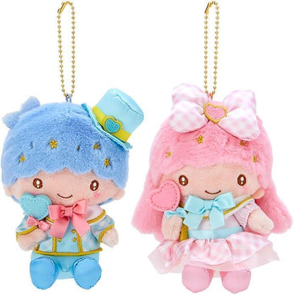 Sanrio Love Magic Plaid Costume Sanrio Plush Pendant Little Twin Stars ACG Go Anime www.acg-go.com Badtz-Maru, Cinnamoroll, Cogimyun, Corocorokuririn, Gudetama, Hanamaruobake, Hangyodon, Hello Kitty, Keroppi, KIRIMIchan., Kuromi, Little Twin Stars, My Melody, My Sweet Piano, Pekkle, Pendant & Keychain, Plush, Pochacco, Pompom Purin, Sanrio, Tuxedo Sam, U*SA*HA*NA, Wish Me Mell