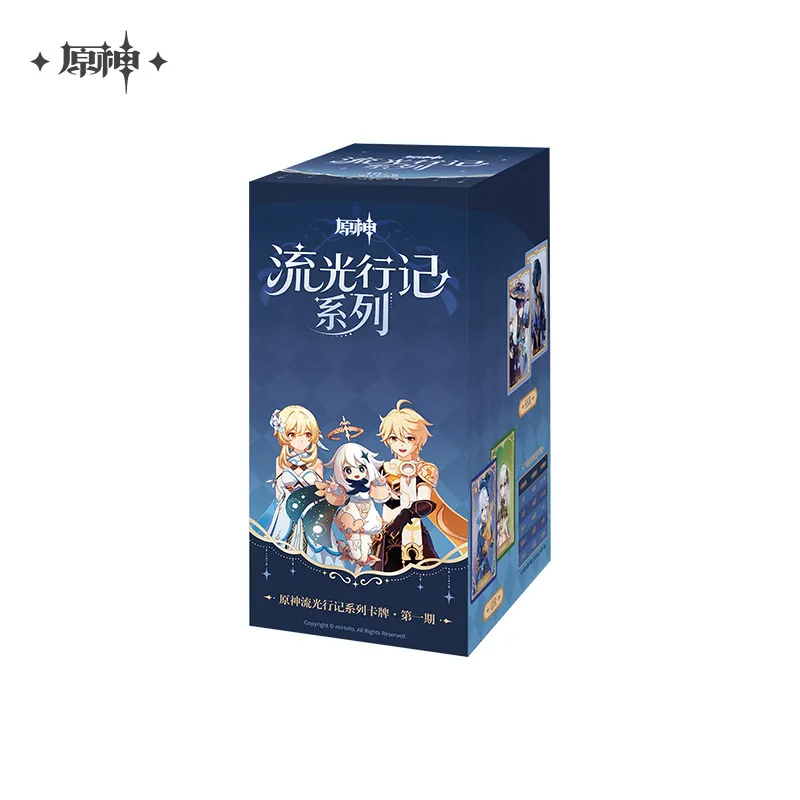 Genshin Impact Flowing Light Journey Series Collectible Cards